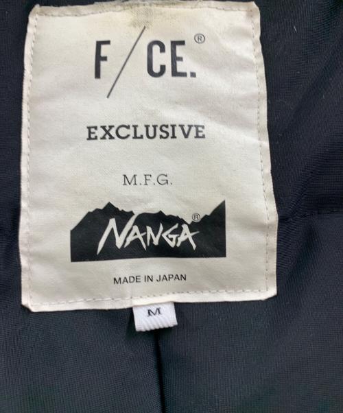 NANGA（ナンガ）NANGA (ナンガ) F/CE. (エフシーイー) NANGA　F/CE.　ダウンジャケット ブラック サイズ:Mの古着・服飾アイテム