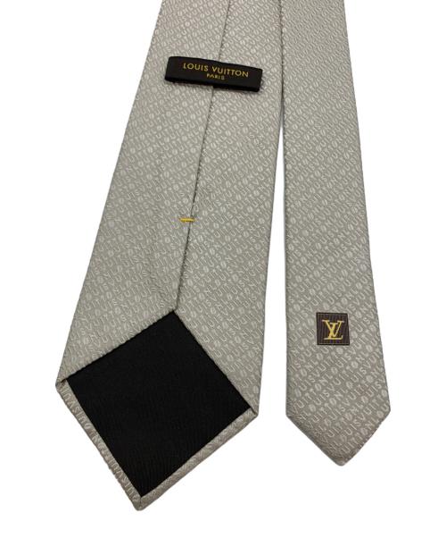 LOUIS VUITTON（ルイ ヴィトン）LOUIS VUITTON (ルイ ヴィトン) LOUIS VUITTON　ネクタイ ライトグレー サイズ:不明の古着・服飾アイテム