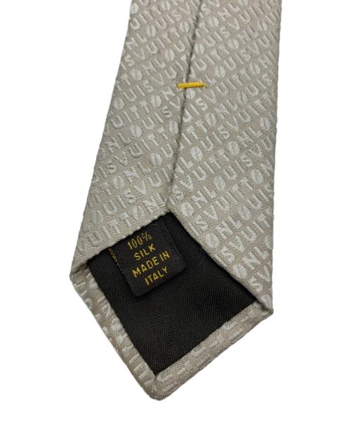 LOUIS VUITTON（ルイ ヴィトン）LOUIS VUITTON (ルイ ヴィトン) LOUIS VUITTON　ネクタイ ライトグレー サイズ:不明の古着・服飾アイテム