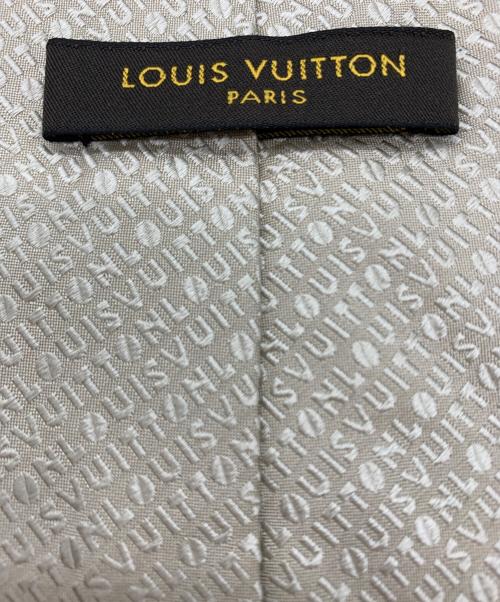LOUIS VUITTON（ルイ ヴィトン）LOUIS VUITTON (ルイ ヴィトン) LOUIS VUITTON　ネクタイ ライトグレー サイズ:不明の古着・服飾アイテム
