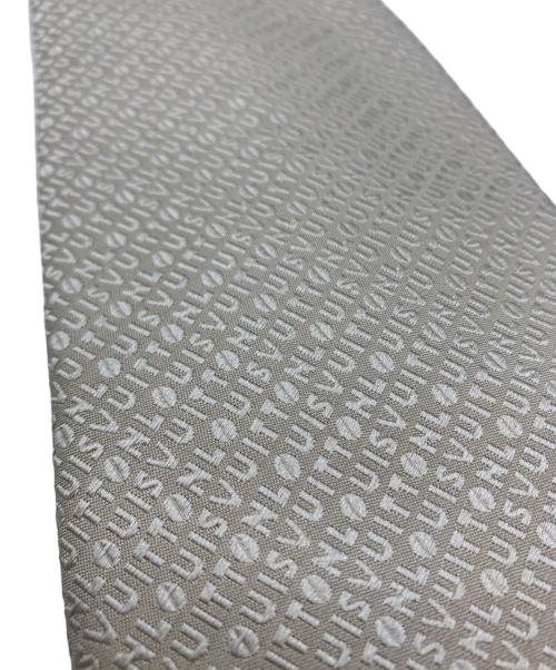 LOUIS VUITTON（ルイ ヴィトン）LOUIS VUITTON (ルイ ヴィトン) LOUIS VUITTON　ネクタイ ライトグレー サイズ:不明の古着・服飾アイテム