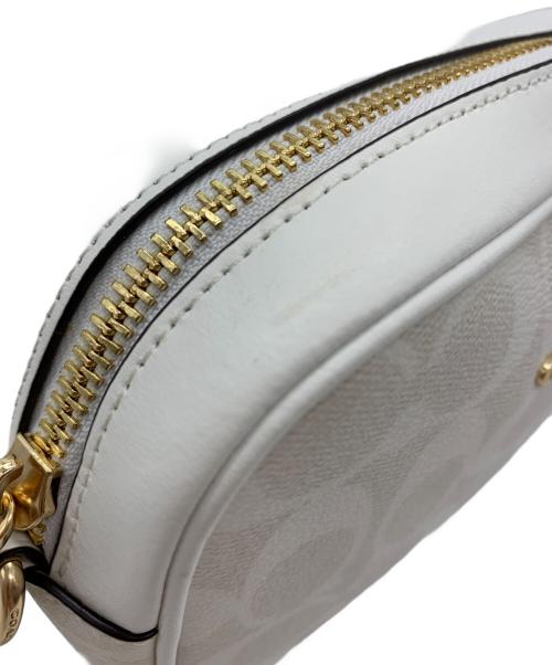 COACH（コーチ）COACH (コーチ) COACH　ショルダーポーチ ホワイトの古着・服飾アイテム