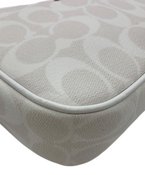 COACH（コーチ）COACH (コーチ) COACH　ショルダーポーチ ホワイトの古着・服飾アイテム