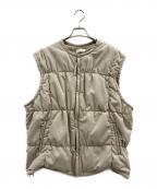 WIND AND SEAウィンダンシー）の古着「WIND AND SEA　中綿ベスト」｜ベージュ