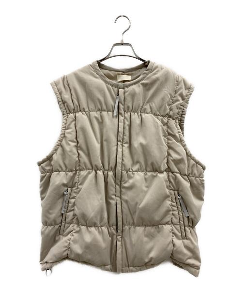 WIND AND SEA（ウィンダンシー）WIND AND SEA (ウィンダンシー) WIND AND SEA　中綿ベスト ベージュ サイズ:Lの古着・服飾アイテム