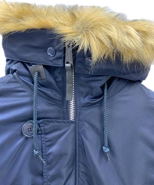 ALPHA（アルファ）ALPHA (アルファ) ALPHA　フーデッドコート ネイビー サイズ:Mの古着・服飾アイテム