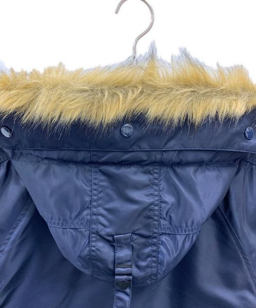 ALPHA（アルファ）ALPHA (アルファ) ALPHA　フーデッドコート ネイビー サイズ:Mの古着・服飾アイテム