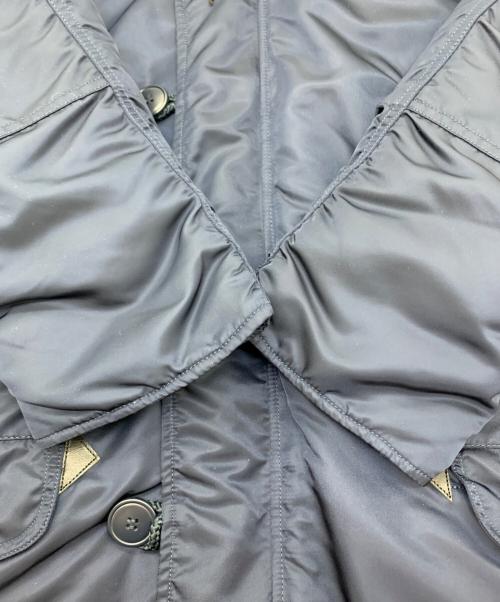 ALPHA（アルファ）ALPHA (アルファ) ALPHA　フーデッドコート ネイビー サイズ:Mの古着・服飾アイテム
