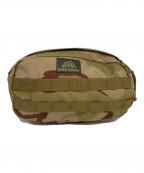 GREGORYグレゴリー）の古着「GREGORY　ウエストバッグ」｜ベージュ×オリーブ