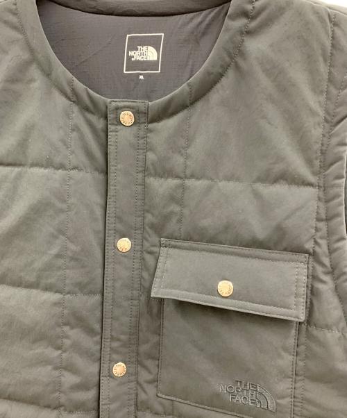 THE NORTH FACE（ザ ノース フェイス）THE NORTH FACE (ザ ノース フェイス) THE NORTH FACE　中綿ベスト ブラック サイズ:XLの古着・服飾アイテム