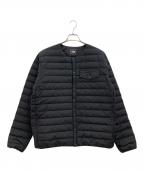 THE NORTH FACEザ ノース フェイス）の古着「THE NORTH FACE　ライトダウンジャケット」｜ブラック