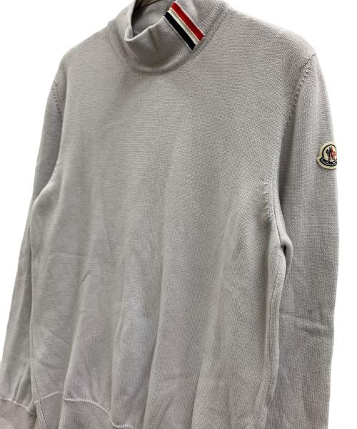 MONCLER（モンクレール）MONCLER (モンクレール) MONCLER　厚手ニット ライトグレー サイズ:XXLの古着・服飾アイテム