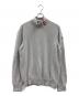 MONCLER（モンクレール）の古着「MONCLER　厚手ニット」｜ライトグレー
