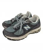 NEW BALANCEニューバランス）の古着「NEW BALANCE　スニーカー」｜グレー×ブルー