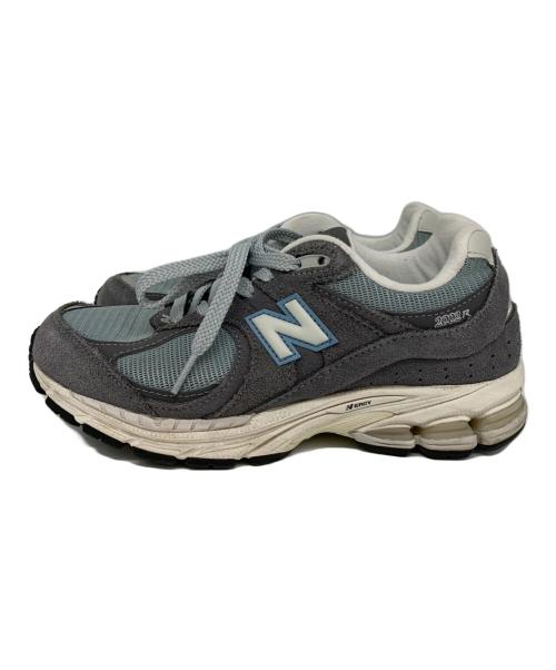 NEW BALANCE（ニューバランス）NEW BALANCE (ニューバランス) NEW BALANCE　スニーカー グレー×ブルー サイズ:23.5ｃｍの古着・服飾アイテム