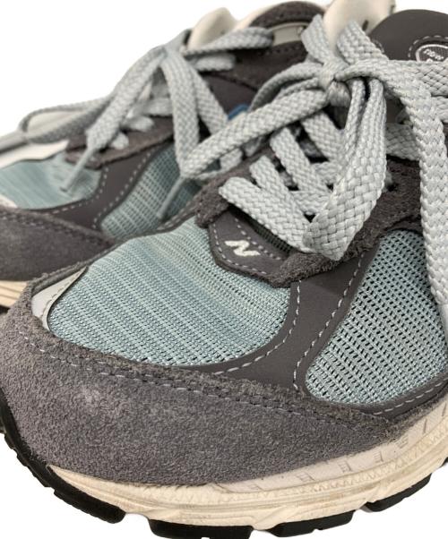 NEW BALANCE（ニューバランス）NEW BALANCE (ニューバランス) NEW BALANCE　スニーカー グレー×ブルー サイズ:23.5ｃｍの古着・服飾アイテム