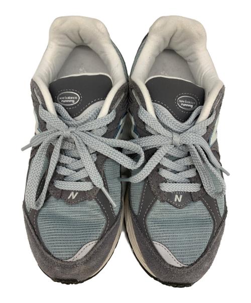 NEW BALANCE（ニューバランス）NEW BALANCE (ニューバランス) NEW BALANCE　スニーカー グレー×ブルー サイズ:23.5ｃｍの古着・服飾アイテム