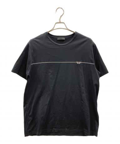 中古・古着通販】PRADA (プラダ) PRADA 半袖Tシャツ ブラック サイズ