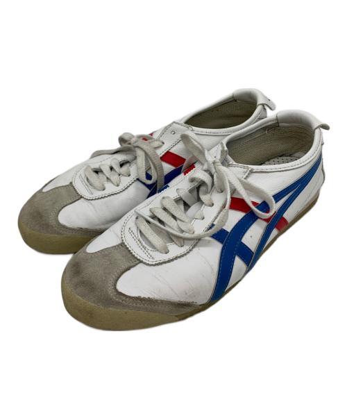 Onitsuka Tiger（オニツカタイガー）Onitsuka Tiger (オニツカタイガー) Onitsuka Tiger ローカットスニーカー トリコロールカラー サイズ:26.5cmの古着・服飾アイテム