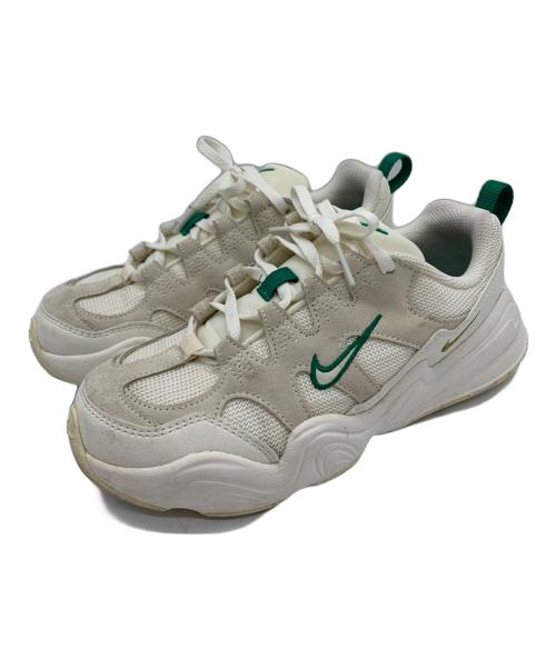 NIKE（ナイキ）NIKE (ナイキ) NIKE　スニーカー ホワイト×グリーン サイズ:23ｃｍの古着・服飾アイテム