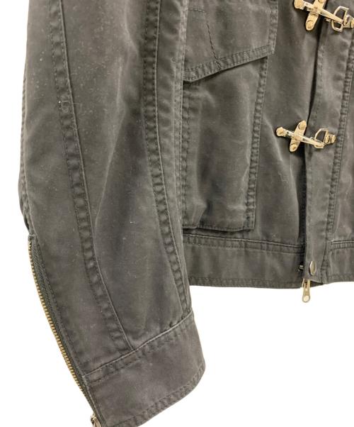 NICOLE CLUB FOR MEN（ニコルクラブフォーメン）NICOLE CLUB FOR MEN (ニコルクラブフォーメン) NICOLE CLUB FOR MEN　ジップジャケット ブラック サイズ:48の古着・服飾アイテム