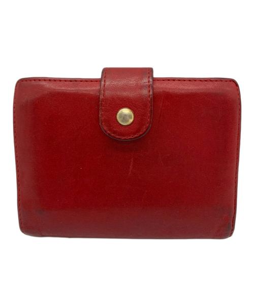 CHANEL（シャネル）CHANEL (シャネル) CHANEL　2つ折り財布 レッドの古着・服飾アイテム