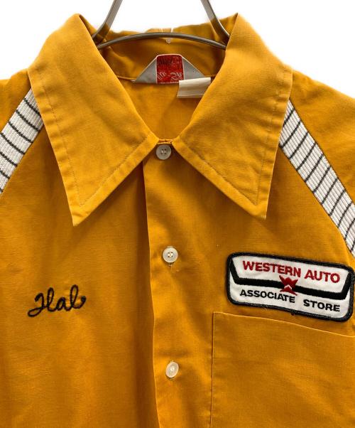 Dunbrooke（ダンブルック）Dunbrooke (ダンブルック) Dunbrooke　半袖シャツ オレンジ サイズ:SIZE 不明の古着・服飾アイテム