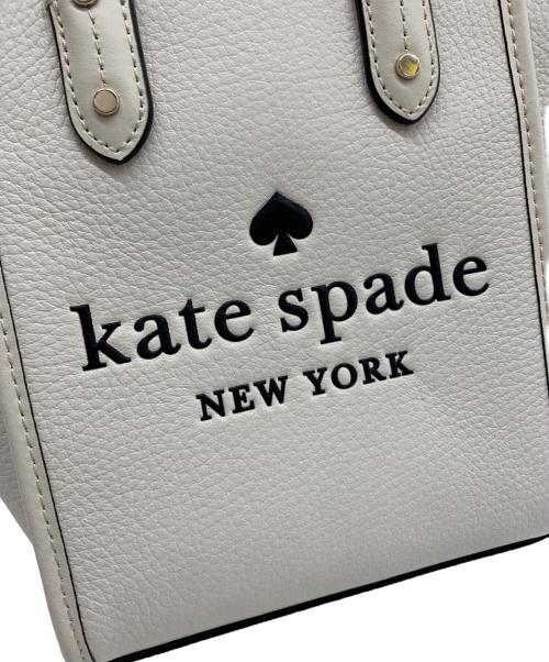 Kate Spade（ケイトスペード）Kate Spade (ケイトスペード) Kate Spade　2WAYバッグ ホワイトの古着・服飾アイテム