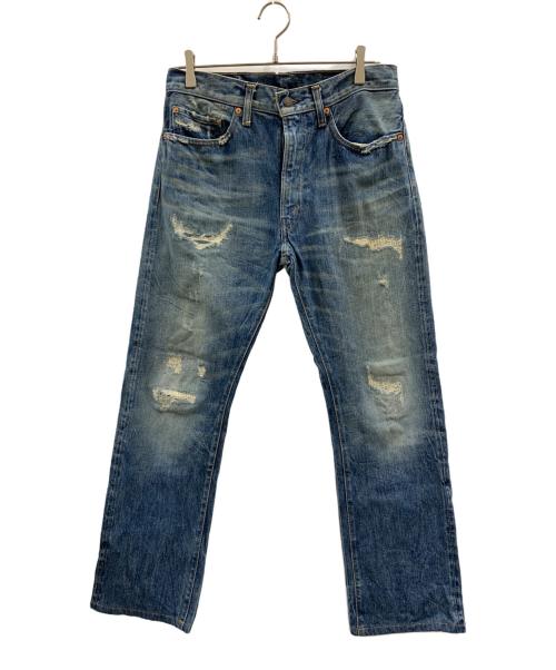 LEVI'S（リーバイス）LEVI'S (リーバイス) LEVI'S　ダメージ加工デニムパンツ インディゴ サイズ:SIZE W32×L32の古着・服飾アイテム