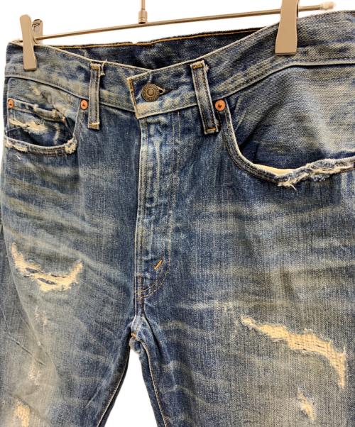 LEVI'S（リーバイス）LEVI'S (リーバイス) LEVI'S　ダメージ加工デニムパンツ インディゴ サイズ:SIZE W32×L32の古着・服飾アイテム