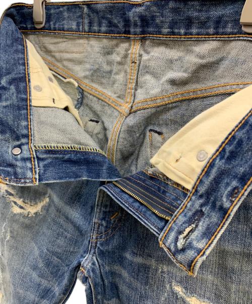LEVI'S（リーバイス）LEVI'S (リーバイス) LEVI'S　ダメージ加工デニムパンツ インディゴ サイズ:SIZE W32×L32の古着・服飾アイテム