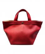 Herve Chapelierエルベシャプリエ）の古着「リュクス舟形トートバッグM」｜レッド