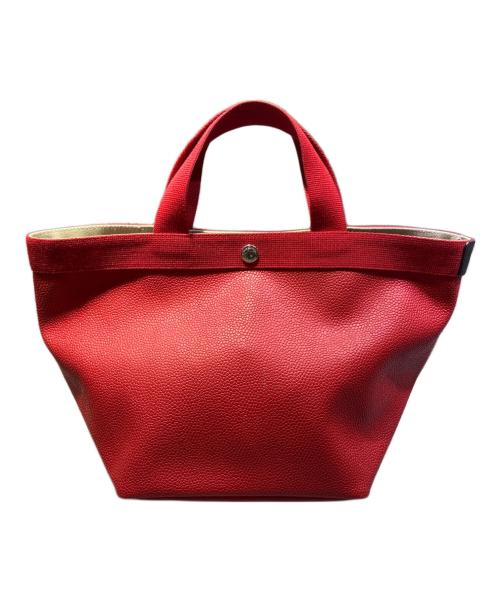 Herve Chapelier（エルベシャプリエ）Herve Chapelier (エルベシャプリエ) リュクス舟形トートバッグM レッドの古着・服飾アイテム