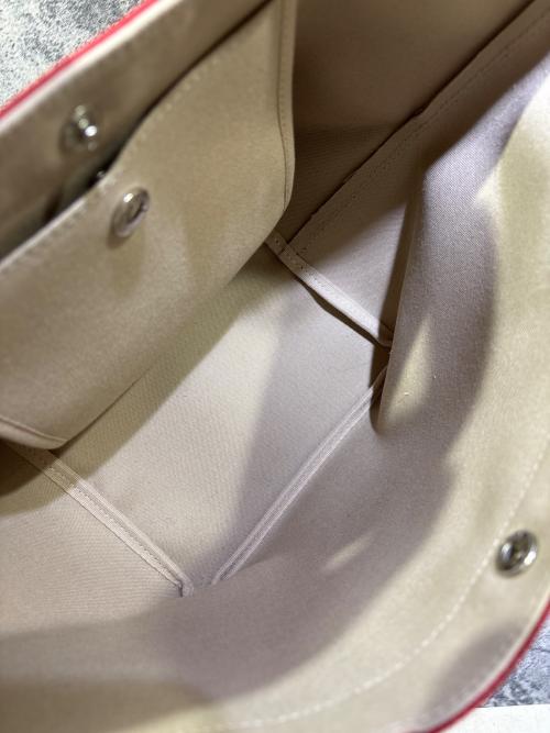 Herve Chapelier（エルベシャプリエ）Herve Chapelier (エルベシャプリエ) リュクス舟形トートバッグM レッドの古着・服飾アイテム