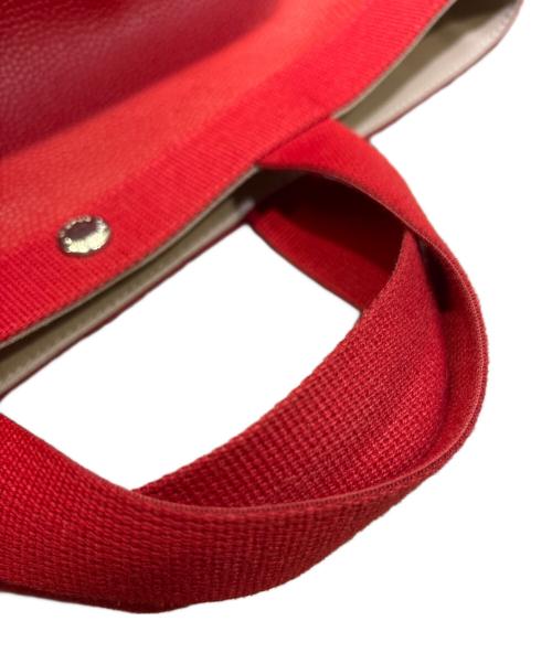 Herve Chapelier（エルベシャプリエ）Herve Chapelier (エルベシャプリエ) リュクス舟形トートバッグM レッドの古着・服飾アイテム