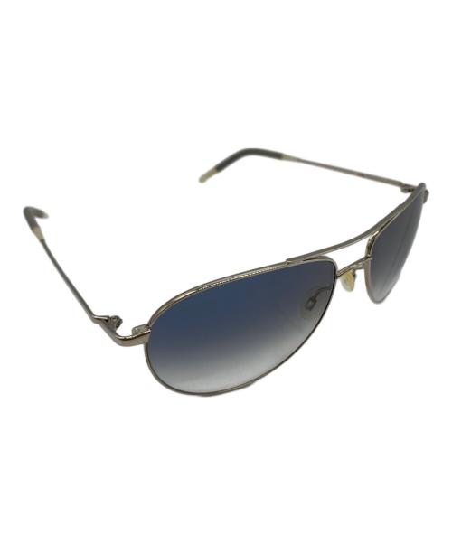 OLIVER PEOPLES（オリバーピープルズ）OLIVER PEOPLES (オリバーピープルズ) OLIVER PEOPLES　サングラス シルバー×ブルーの古着・服飾アイテム