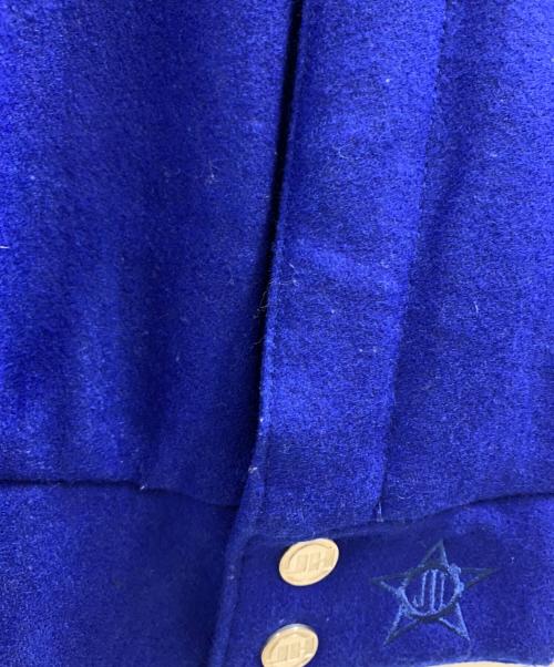 GENUINE MERCHANDISE（ジェニュイン マーチャンダイズ）GENUINE MERCHANDISE (ジェニュイン マーチャンダイズ) GENUINE MERCHANDISE　スタジャン ブルー サイズ:Lの古着・服飾アイテム