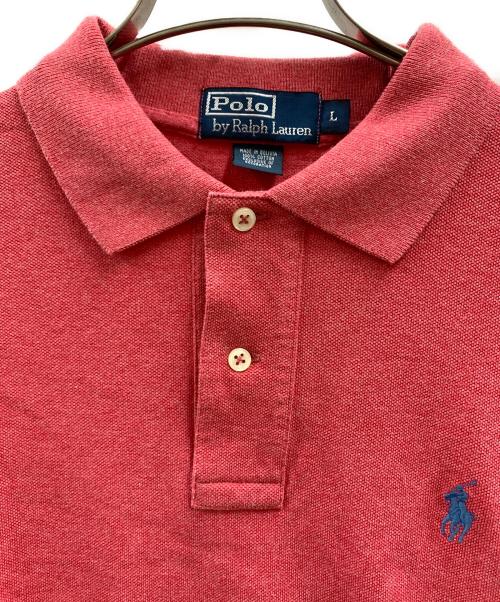 POLO RALPH LAUREN（ポロ・ラルフローレン）POLO RALPH LAUREN (ポロ・ラルフローレン) POLO RALPH LAUREN　ポロシャツ レッド サイズ:Lの古着・服飾アイテム