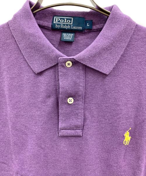 POLO RALPH LAUREN（ポロ・ラルフローレン）POLO RALPH LAUREN (ポロ・ラルフローレン) POLO RALPH LAUREN　ポロシャツ パープル サイズ:Lの古着・服飾アイテム