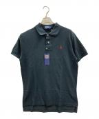 POLO RALPH LAURENポロ・ラルフローレン）の古着「POLO RALPH LAUREN　ポロシャツ」｜ブラック