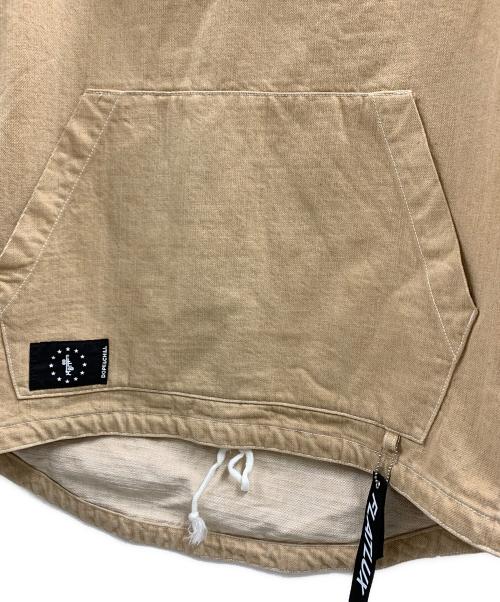 DOPE&CHILL（ドープアンドチル）DOPE&CHILL (ドープアンドチル) DOPE&CHILL　ハーフジップジャケット ベージュ サイズ:不明の古着・服飾アイテム