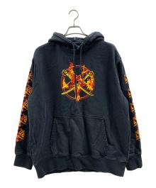 PALACE（パレス）の古着「PALACE　プルオーバーパーカー」｜ブラック