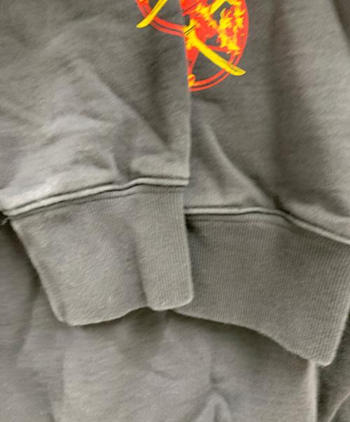 PALACE（パレス）PALACE (パレス) PALACE　プルオーバーパーカー ブラック サイズ:XLの古着・服飾アイテム