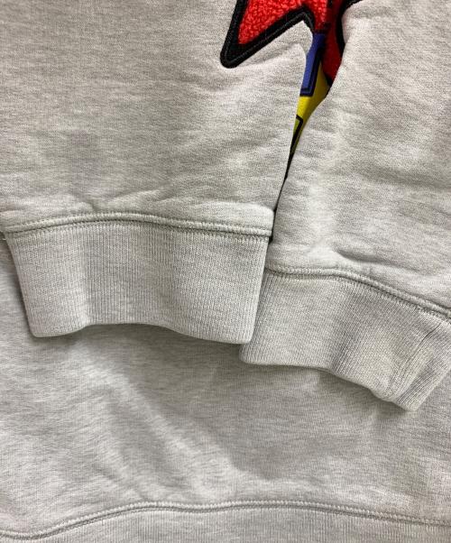 PALACE（パレス）PALACE (パレス) PALACE　プルオーバーパーカー ライトグレー サイズ:XLの古着・服飾アイテム