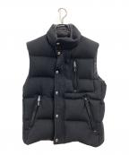 POLO RALPH LAURENポロ・ラルフローレン）の古着「POLO RALPH LAUREN リバーシブルダウンベスト」｜ブラック