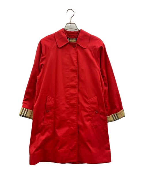 BURBERRY LONDON（バーバリーロンドン）BURBERRY LONDON (バーバリーロンドン) BURBERRY LONDON　コート レッド サイズ:不明の古着・服飾アイテム