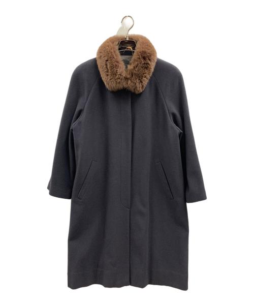 K's COLLECTION（ケーズコレクション）K's COLLECTION (ケーズコレクション) K's COLLECTION　カシミヤコート ブラック サイズ:SIZE 11の古着・服飾アイテム