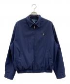 POLO RALPH LAURENポロ・ラルフローレン）の古着「POLO RALPH LAUREN　スイングトップ」｜ネイビー