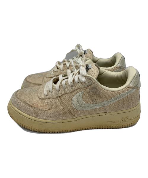 NIKE（ナイキ）NIKE (ナイキ) stussy (ステューシー) NIKE stussy スニーカー ベージュ サイズ:27ｃｍの古着・服飾アイテム