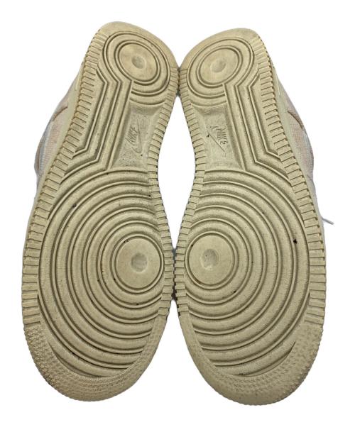 NIKE（ナイキ）NIKE (ナイキ) stussy (ステューシー) NIKE stussy スニーカー ベージュ サイズ:27ｃｍの古着・服飾アイテム